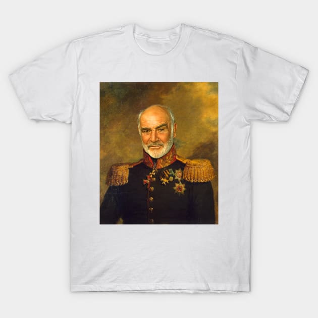 Sir Sean Connery - replaceface T-Shirt by replaceface